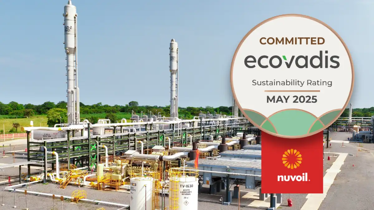 Reconocimiento EcoVadis sostenibilidad empresarial Nuvoil