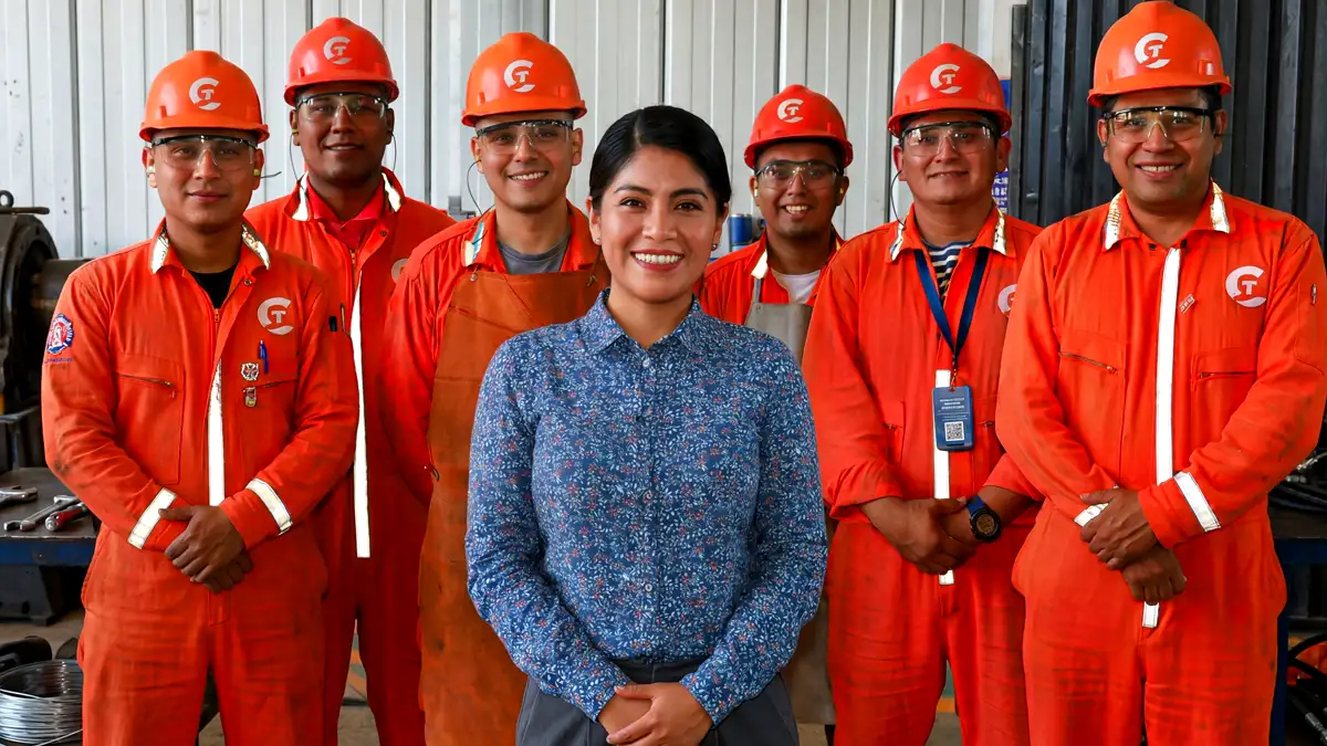 trabajadores de grupo cotemar en campeche