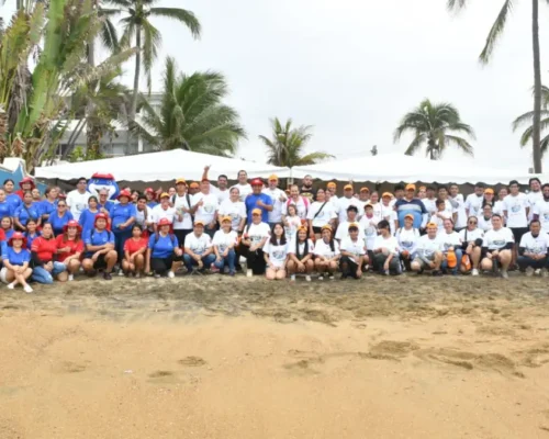 limpieza de playa ecosistemas costeros contecon manzanillo