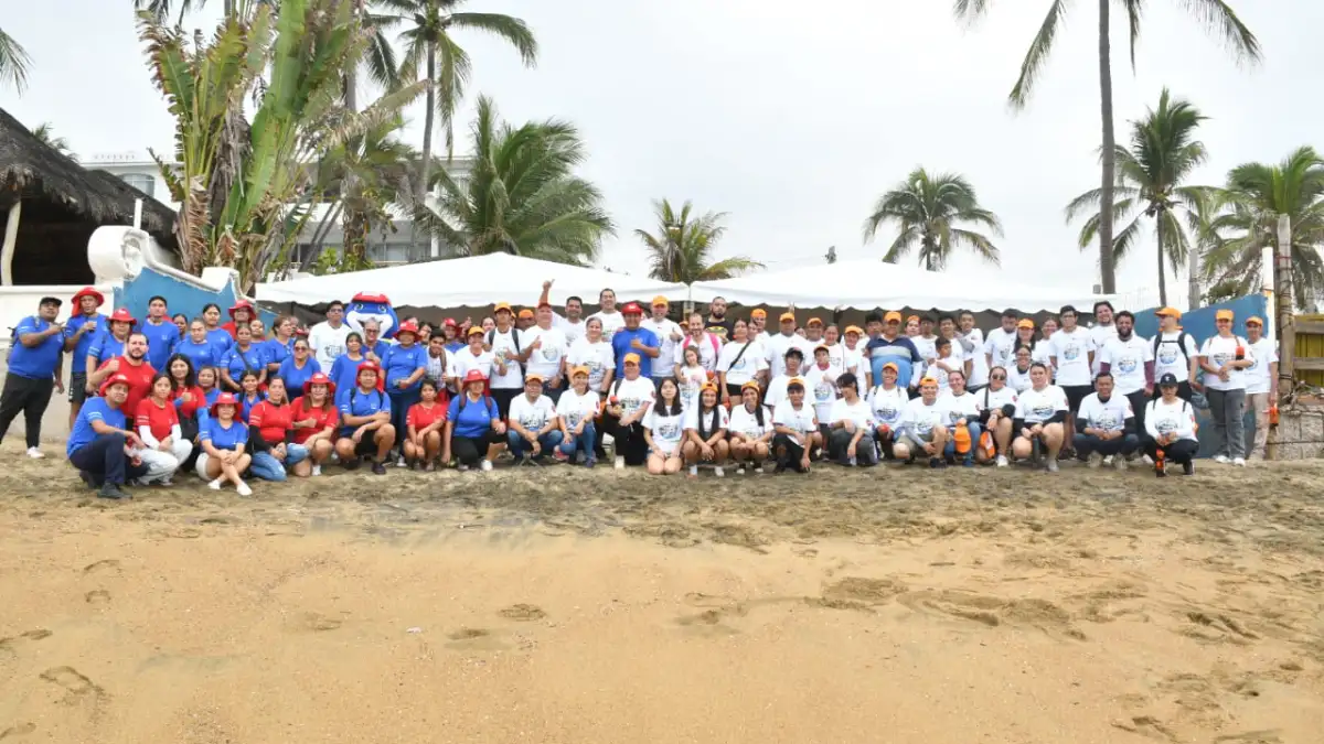limpieza de playa ecosistemas costeros contecon manzanillo