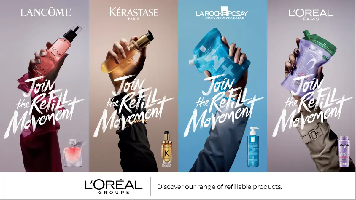 campaña sostenibilidad loreal movimiento refill