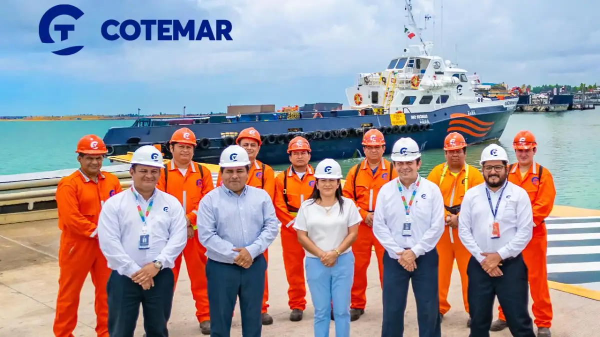 Embarcación de última generación Cotemar operaciones